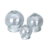 Ventouses en verre (jeu de 3 pièces) Ventouses en verre (jeu de 3 pièces)
