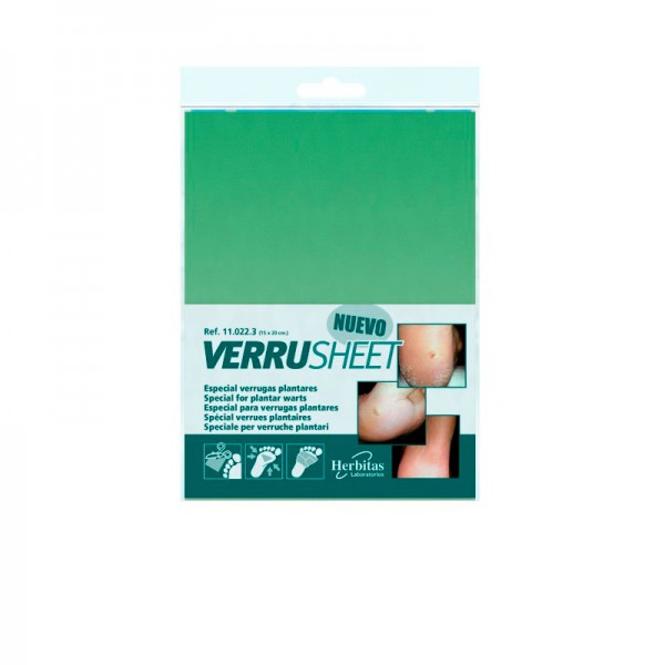 Feuilles de silicone VERSIL pour traitement des verrues plantaires 15 x 20 cm Feuilles de silicone VERSIL pour traitement des verrues plantaires 15 x 20 cm