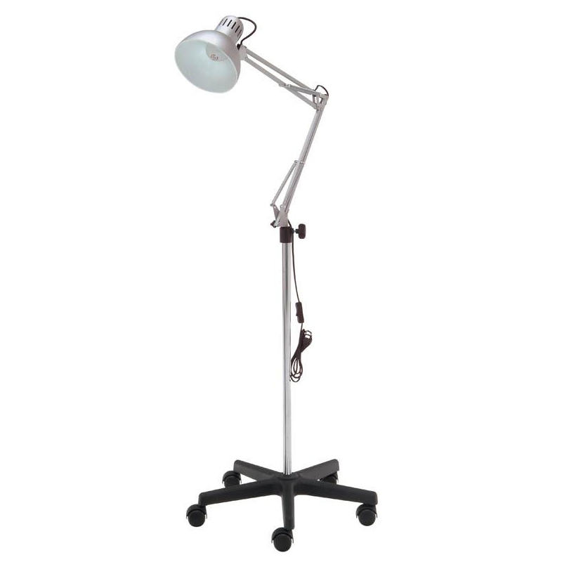 Lampe d'examen médical avec foyer réglable en 100w et base en pvc
