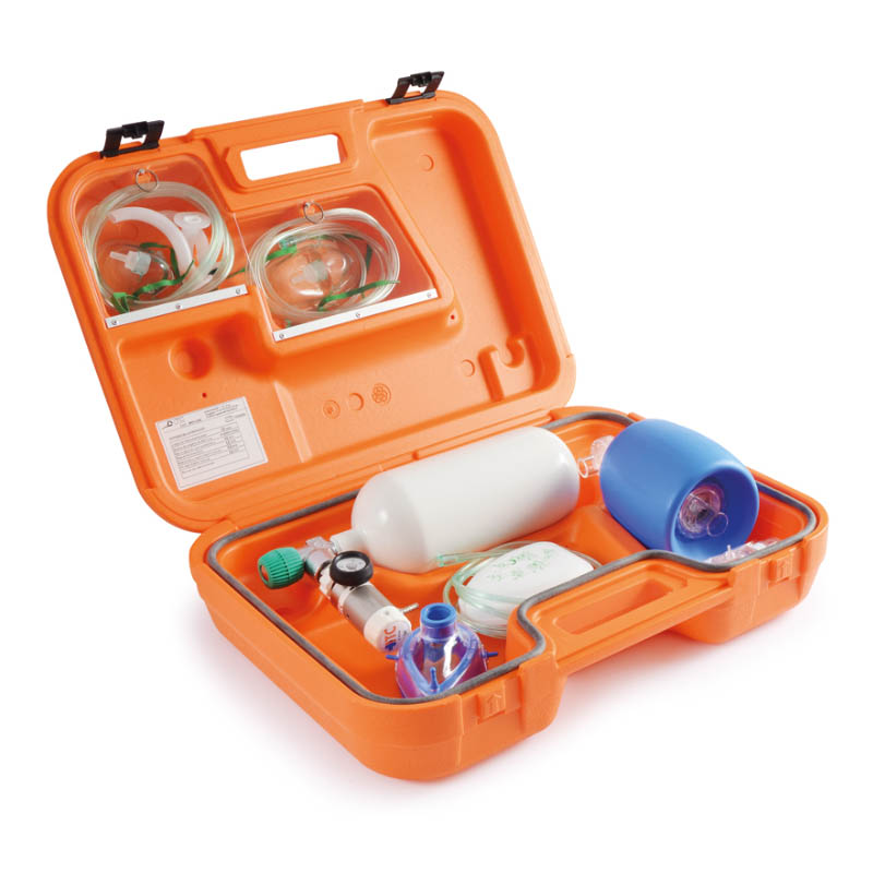 Bouteille d'oxygène médicale indispensable pour les premiers secours.